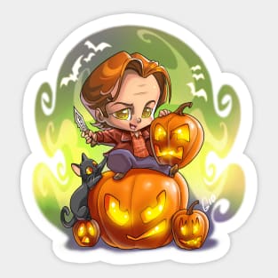 SPN Halloween - Sam Sticker